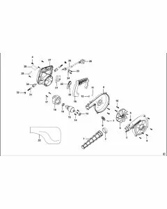 Stanley STPT600 Spare Parts List Type 1 Exploded Parts Diagram