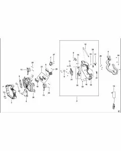 Stanley FMC770 Spare Parts List Type 1 Exploded Parts Diagram