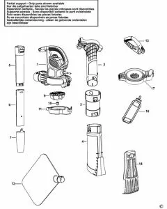 Buy A Black & Decker BDBV30 Spare part or Replacement part for Your Power Broom and Fix Your Machine Today