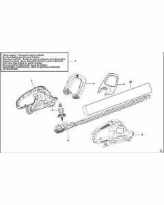 Buy A Black & Decker BDHT55 Spare part or Replacement part for Your Electric Hedgetrimmer and Fix Your Machine Today