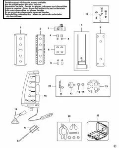 Stanley FMHT1-77360 BACKPLATE 1004708-39 Spare Part Type 1 Exploded Parts Diagram