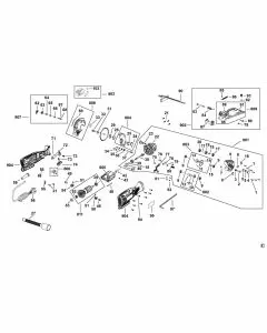 Stanley FME380 Spare Parts List Type 1 Exploded Parts Diagram