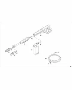 Stanley SW19 Spare Parts List Type 1 Exploded Parts Diagram