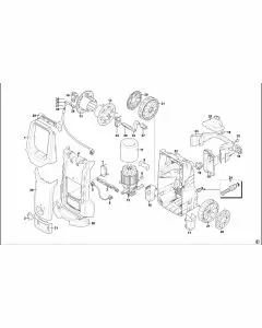 Stanley SW21 Spare Parts List Type 1 Exploded Parts Diagram