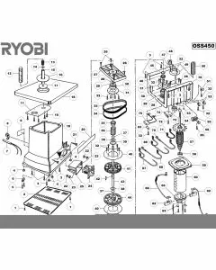 Buy A Ryobi OSS450  Spare part or Replacement part for Your Pruner and Fix Your Machine Today