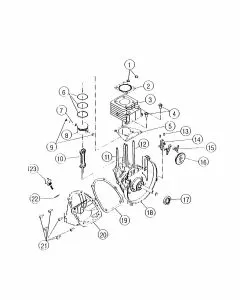 Buy A Ryobi 970R  Spare part or Replacement part for Your Petrol Blower and Fix Your Machine Today