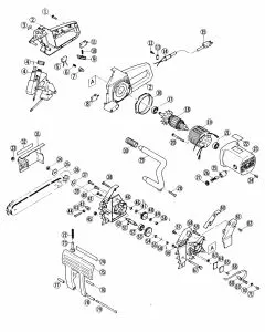 Buy A Ryobi CSN410  Spare part or Replacement part for Your Electric Chainsaw and Fix Your Machine Today