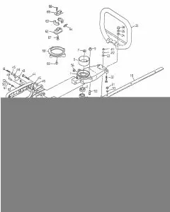 Buy A Ryobi RH164  Spare part or Replacement part for Your Petrol Hedge Trimmer and Fix Your Machine Today