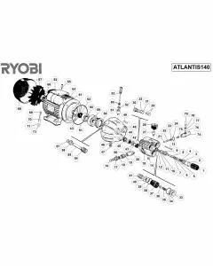 Buy A Ryobi ATLANTIS140  Spare part or Replacement part for Your Pressure Washer and Fix Your Machine Today