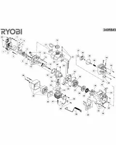 Buy A Ryobi 340RB  Spare part or Replacement part for Your Petrol Blower and Fix Your Machine Today