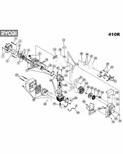 Buy A Ryobi 410R  Spare part or Replacement part for Your Petrol Blower and Fix Your Machine Today