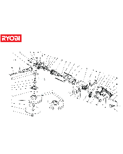 Ryobi EAG2000RS Spare Parts List Type: 5133000551