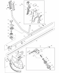 Buy A Makita EBH252U ROCKET ARM ASSY ER2550LH/EM26 125554-7 Spare Part and Fix Your Strimmer  Today