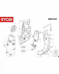 Buy A Ryobi EHP1037  Spare part or Replacement part for Your Electric Pressure Washer and Fix Your Machine Today