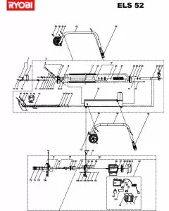 Buy A Ryobi ELS52  Spare part or Replacement part for Your Log Splitter and Fix Your Machine Today