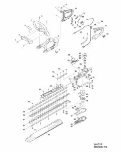 Buy A Makita HT2360D PRIMER PUMP DCS230T/EA32/EA36 168398-2 Spare Part and Fix Your Hedgetrimmers  Today