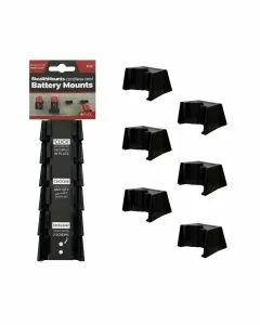 Milwaukee M12 Battery Mounts (6 Pack)