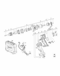 Buy A Milwaukee C18 DD  Spare part or Replacement part for Your BAT. SCREWDRIVER (SERVICE)  and Fix Your Machine Today