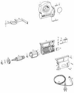 REMS Mini Amigo Spare Parts List Exploded Parts Diagram