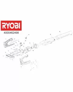 Ryobi OBL18JB Spare Parts List Serial No: 4000462498