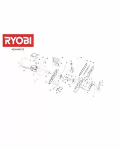 Ryobi OCS1825 Spare Parts List Serial No: 4000444873