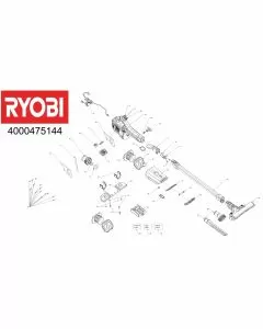 Ryobi R18SV70 Spare Parts List Serial No: 4000475144