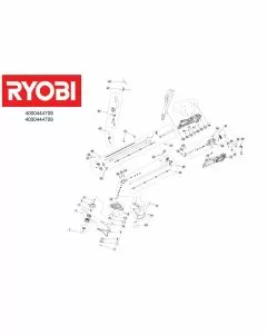 Ryobi RBC1226I Spare Parts List Type: 513300506 Exploded Parts Diagram