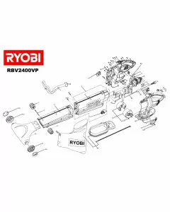 Buy A Ryobi RBV2400VP Spare part or Replacement part for Your 2400W Mulching Blower Vacuum and Fix Your Machine Today