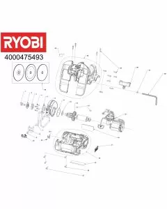 Ryobi RCT18C0 ADJUSTING LOCK 5131031122 Spare Part Serial No: 4000475493