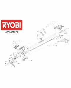 Ryobi OLT1831H Spare Parts List Serial No: 4000462079