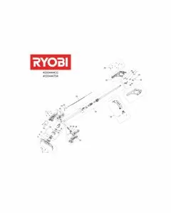 Ryobi RLT1831133H Spare Parts List Serial No: 4000444764