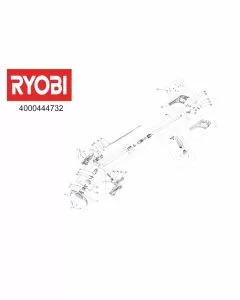 Ryobi RLT183115 Spare Parts List Serial No: 4000444732