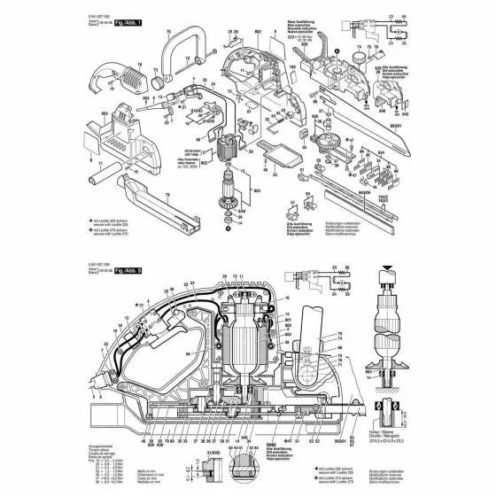 Bosch GFZ 14-35 A CONNECTING CABLE L=180 MM 3604411038 Spare Part Type: 0601637041