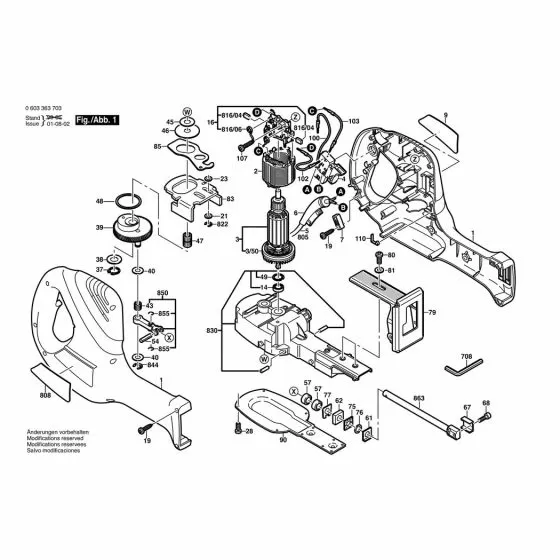 Bosch PFZ 600 E SEALING DISK 2601334011 Spare Part Type: 0603363742