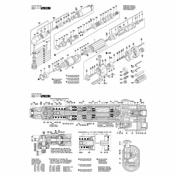 Bosch Bosch 370 WATT-SERIE / 0607451600  HEX SCREW 3603450007 Spare Part