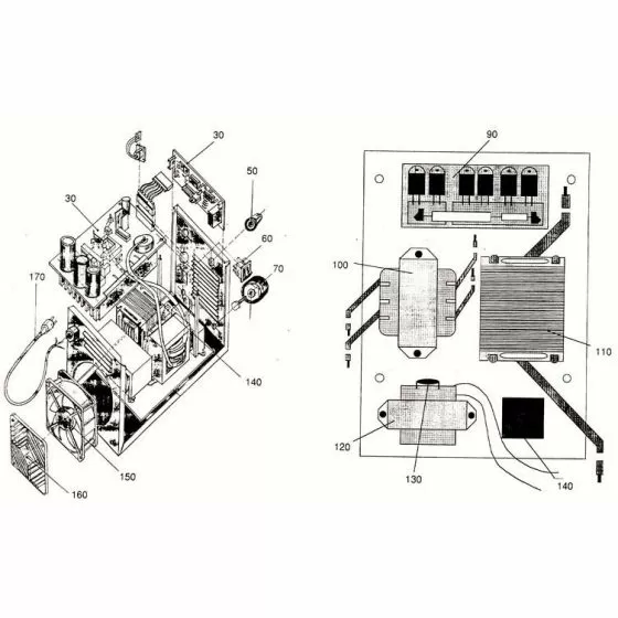 Metabo 130 DCi MA NR. 3 (2 Spare Parts List Type: 27107130210