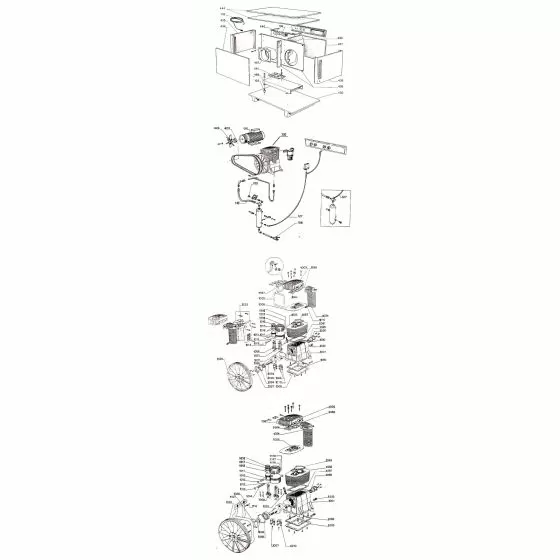 Metabo 1150/15 Spare Parts List Type: 1011500010