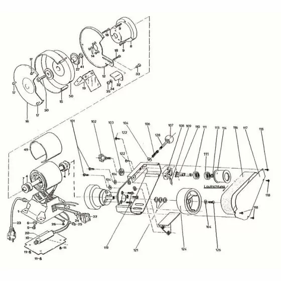 Metabo BSL 150 WK Spare Parts List Type: 21500710