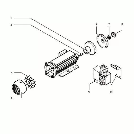 Metabo 7,40 DNB BW 75 Spare Parts List Type: 10001402511