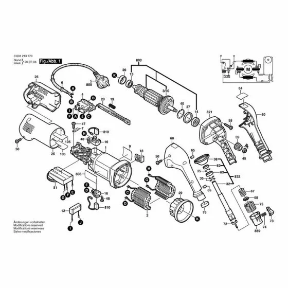 Bosch OSB 1020 CE  CROWN GEAR Z=36 2606100064 Spare Part Type: 0601213770