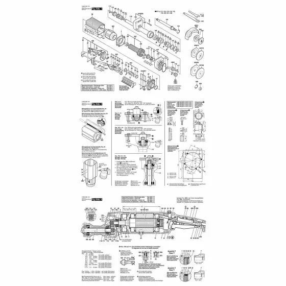 Bosch 602239187 Spare Parts List