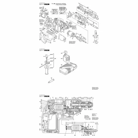 Bosch / 0611211775 Spare Parts List 