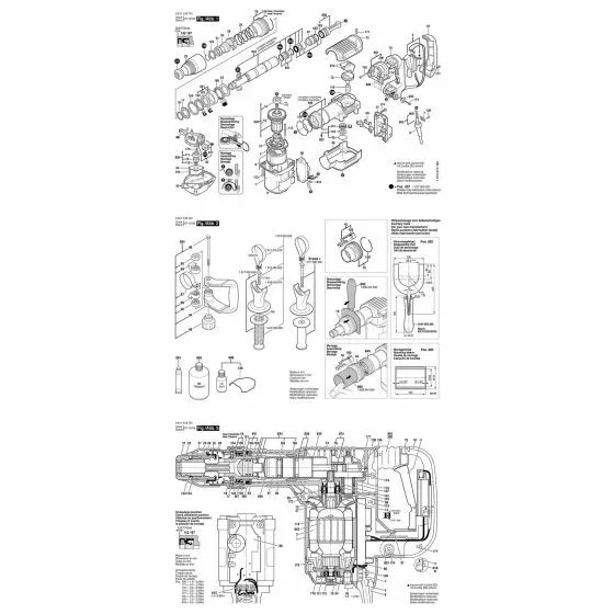 Bosch BT EXACT 2 Type: 0602491434 NAMEPLATE 3601119357 Spare Part