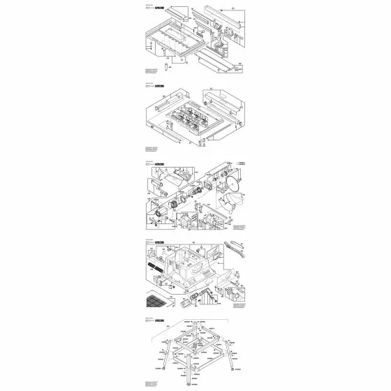 Bosch PTS 10 CABLE SET 1609203P52 Spare Part Type: 3603L03270