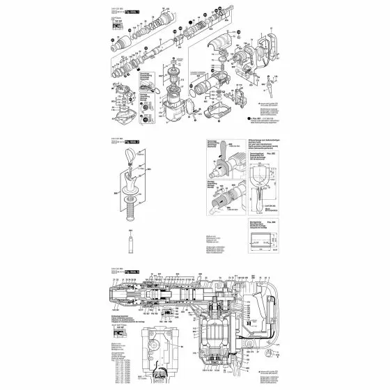 Bosch BCDH-5-1 Type: 3611C21B00 NAMEPLATE 26x42 MM 1601106044 Spare Part