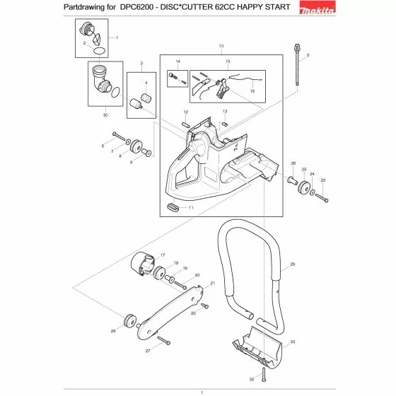 Makita DPC6200 LOCKING BALL DPC6410/7311 113150380 Spare Part