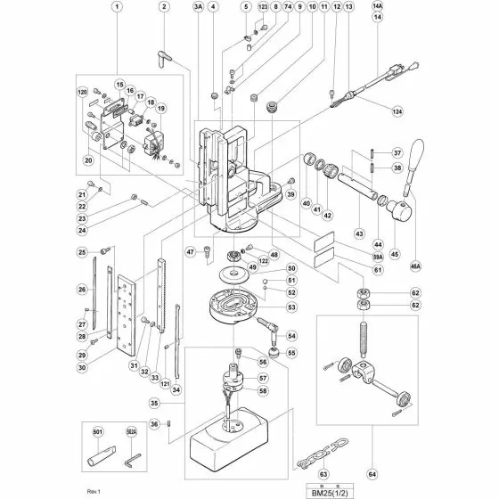 Hitachi BM25 VINYL TUBE (I.D.10XT0.5X15) Spare Part