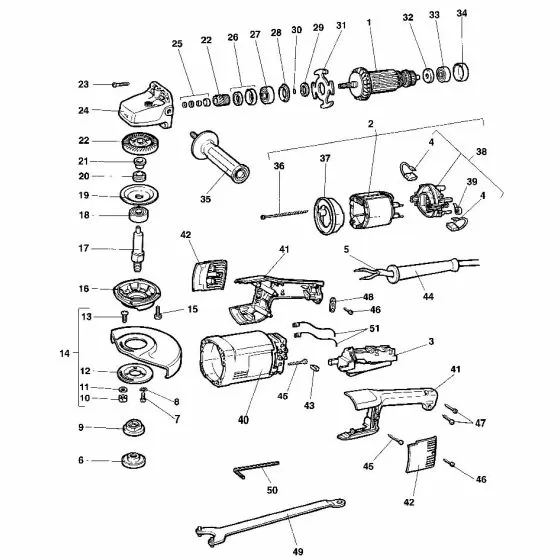 Dewalt DW846 O RING 930028-00 Spare Part Type 2 - 3