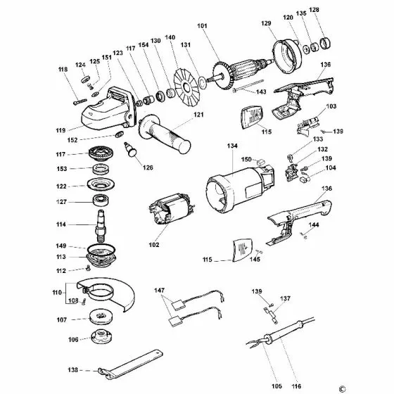 Dewalt DW840 LOCK BUTTON 390705-00 Spare Part Type 3