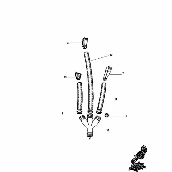 Dewalt DE7778 Spare Parts List Type 1